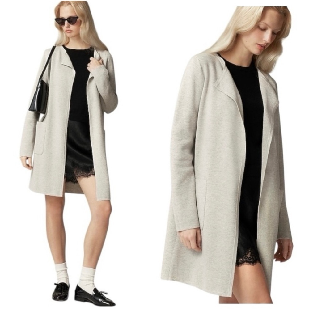 J. Crew Light Gray Women's Blazer Coat